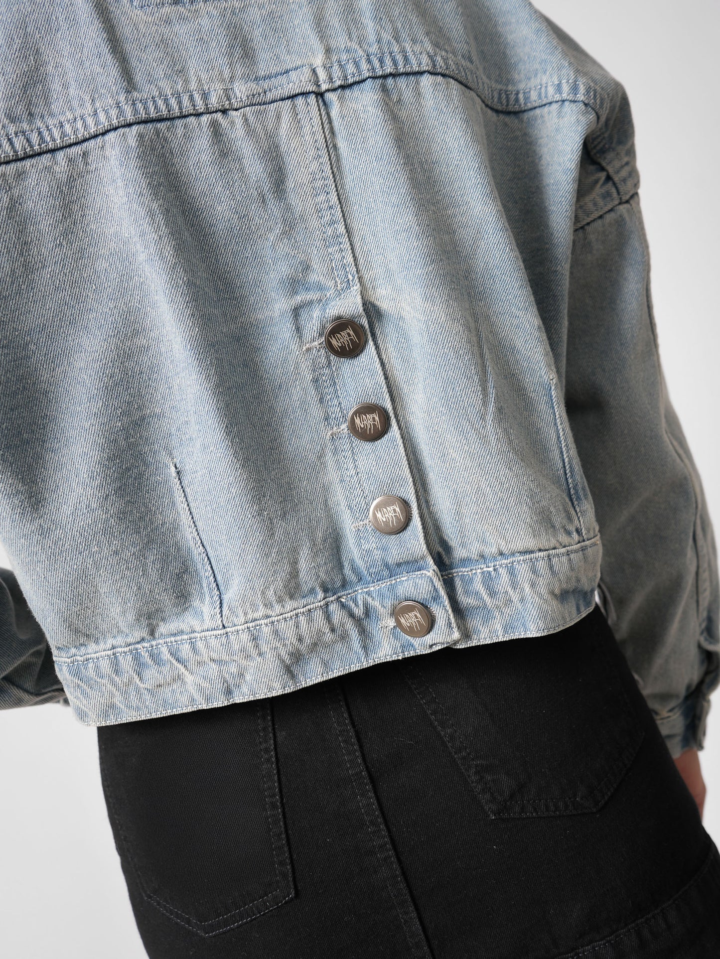 CHAQUETA CLASICA MORA AZUL MORPHOSIS