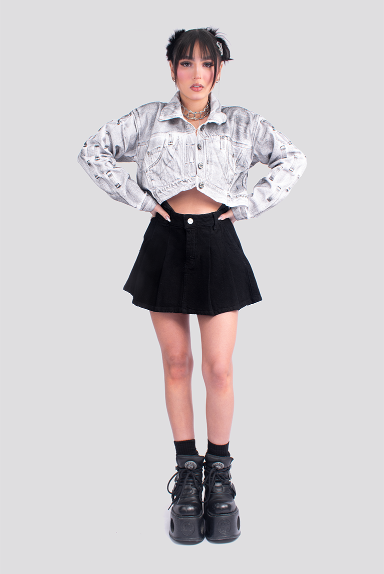 CHAQUETA DENIM BELLA