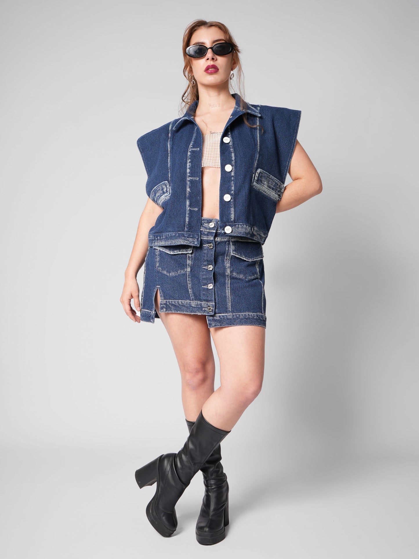 CHALECO DENIM OAXACA ESPIN