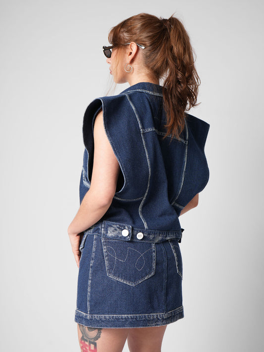 CHALECO DENIM OAXACA ESPIN