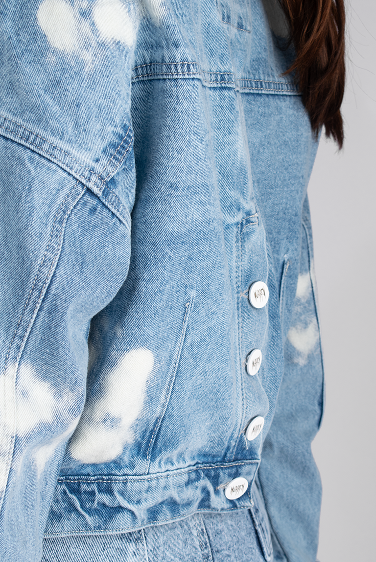 CHAQUETA DENIM OVER CLASICA