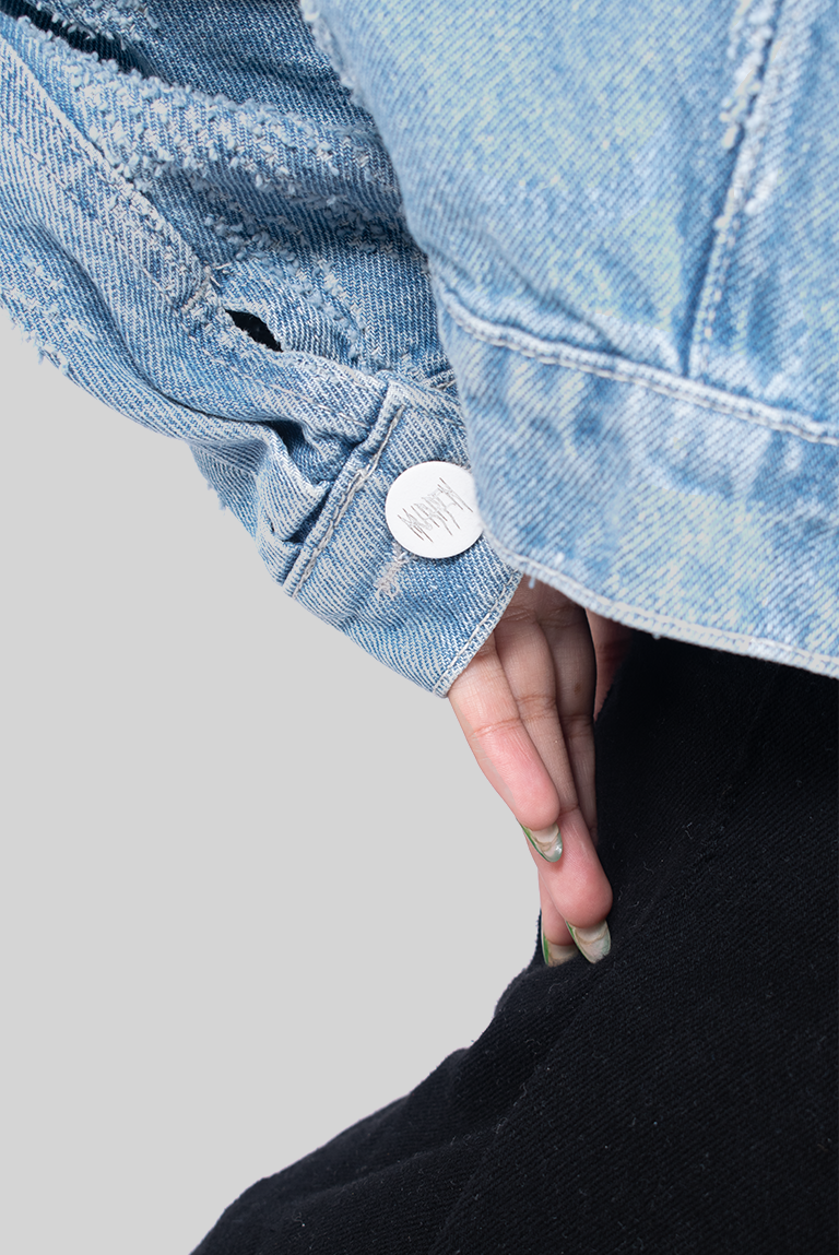 CHAQUETA DENIM LAZER CARPIO