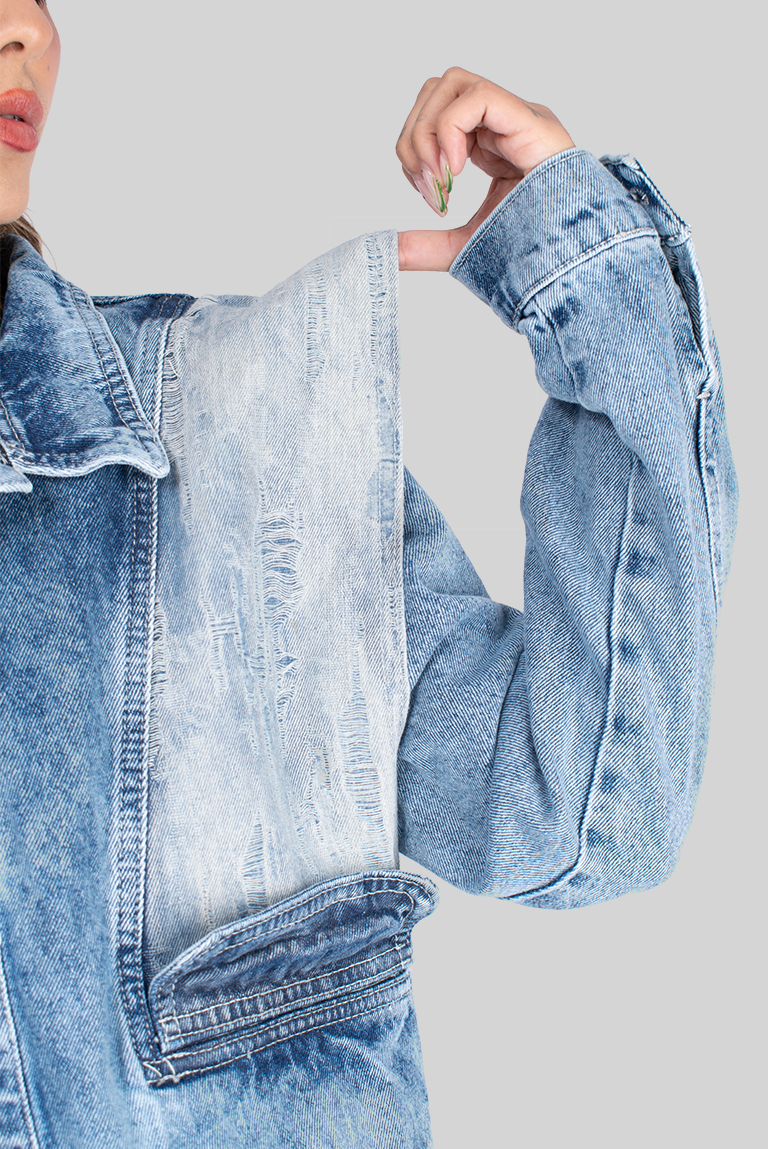 CHAQUETA DENIM MULAN