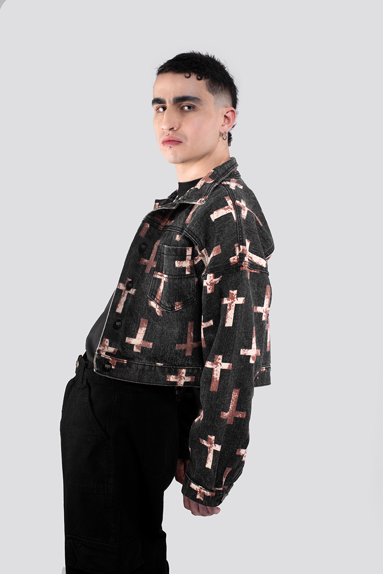 CHAQUETA DENIM ESTAMPADA MERIDA MEN