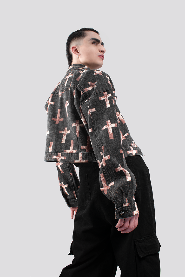 CHAQUETA DENIM ESTAMPADA MERIDA MEN