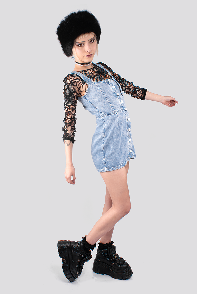 VESTIDO SATURNO EN DENIM