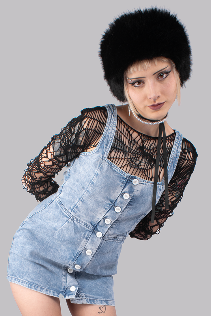 VESTIDO SATURNO EN DENIM