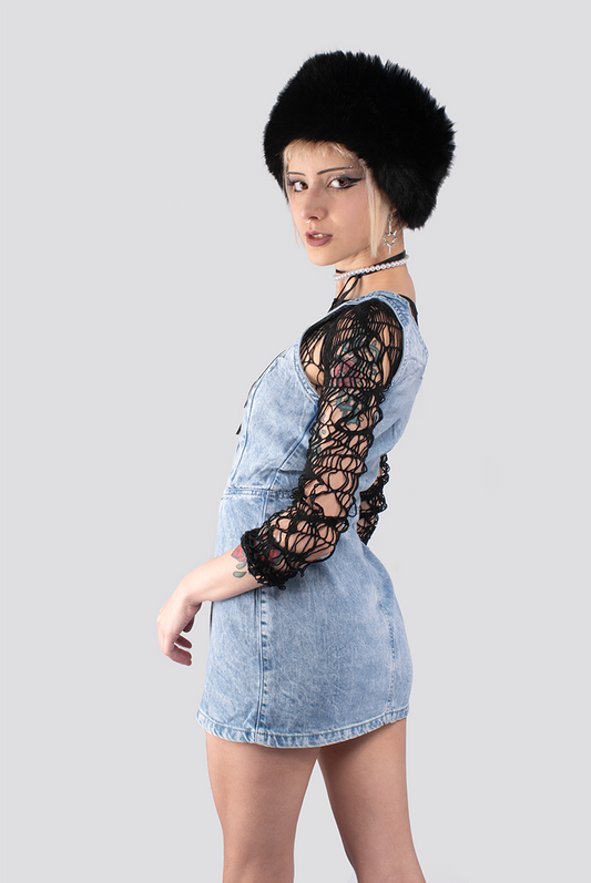 VESTIDO SATURNO EN DENIM