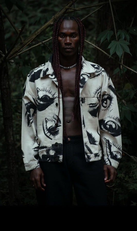 chaqueta unisex eyes storm