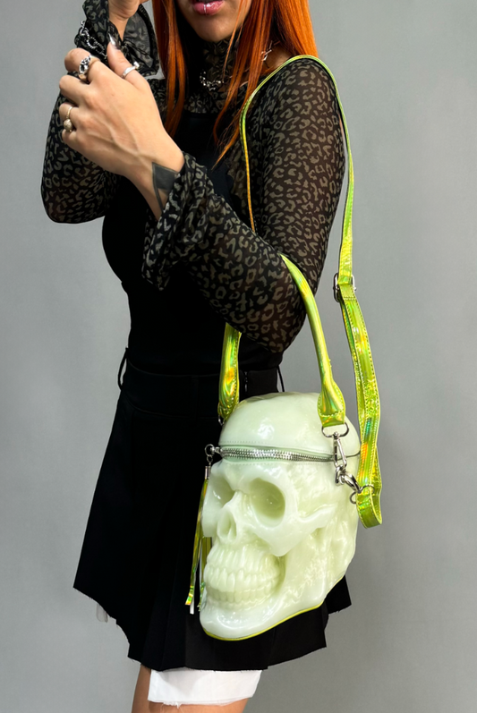 BOLSO CALAVERA NEON