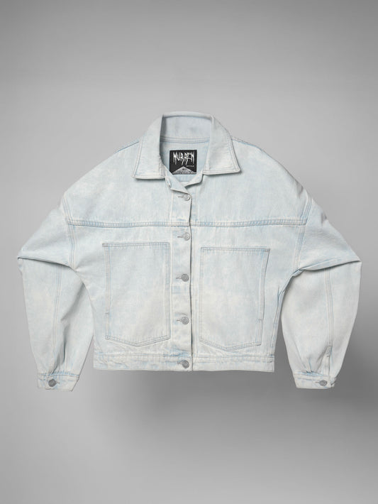 CHAQUETA OVER CLÁSICA AZUL HIELO MORPHOSIS