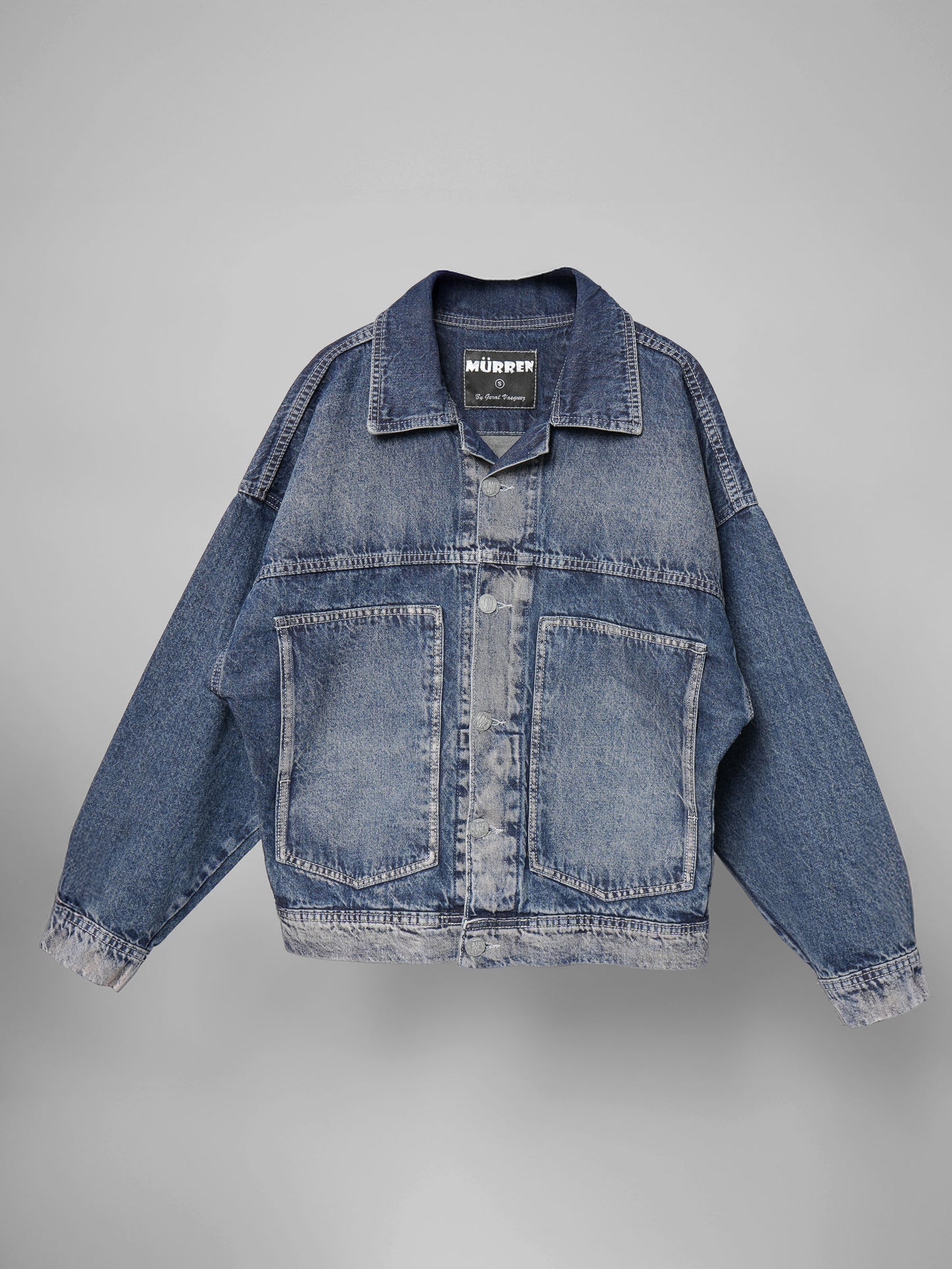 CHAQUETA OVER CLÁSICA AZUL VINTAGE MORPHOSIS