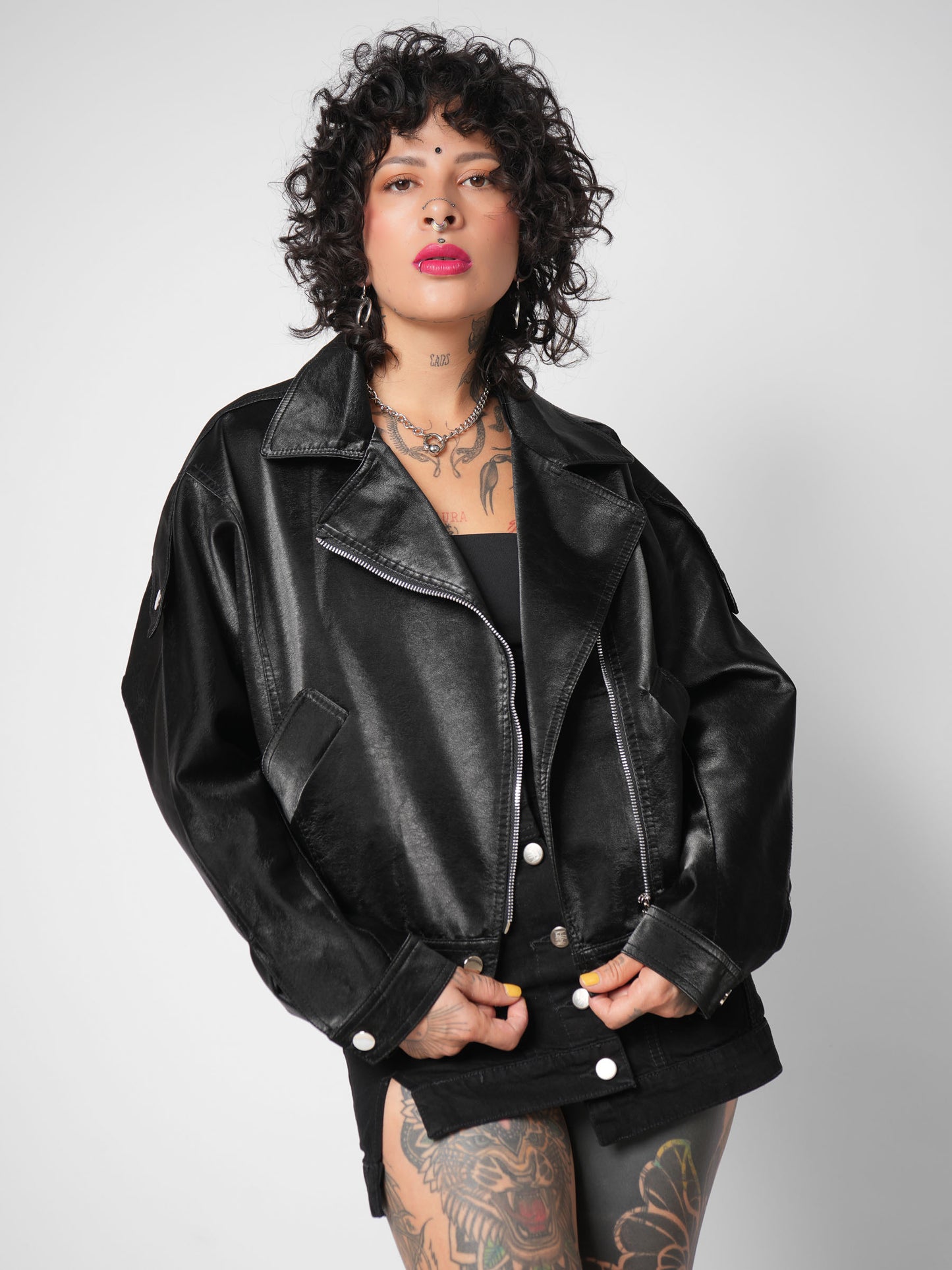 CHAQUETA CUERINA NOX