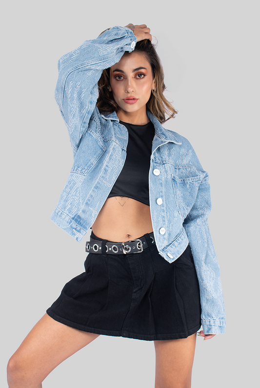 CHAQUETA DENIM LAZER CARPIO