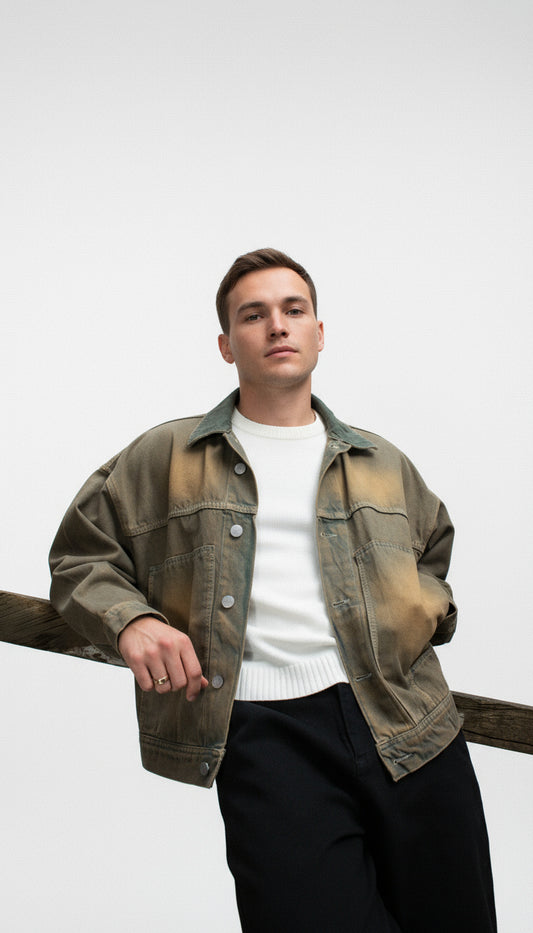 CHAQUETA UNISEX TONO DIRTY