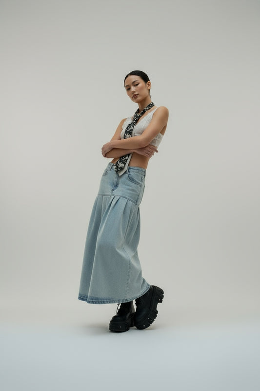 MAXIFALDA MARSELLA MORPHOSIS DENIM