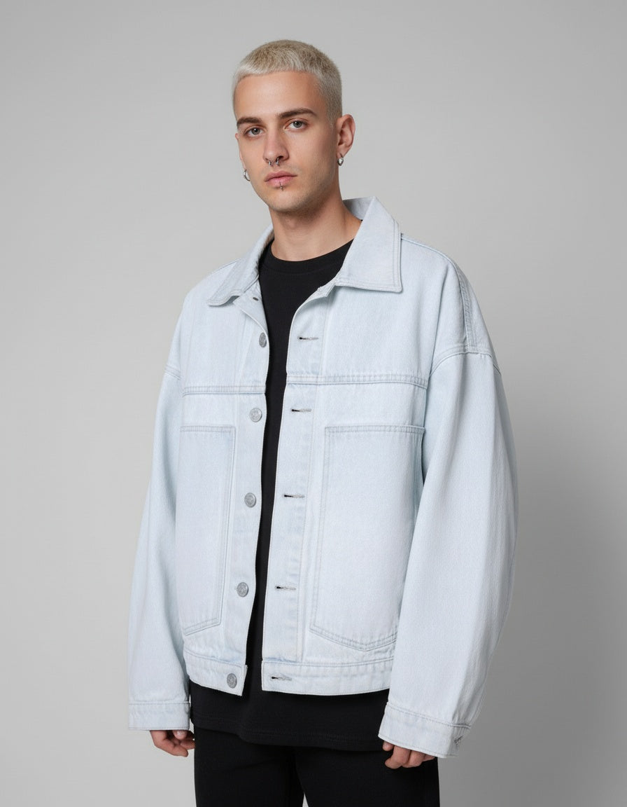 CHAQUETA PUNTA AZUL MEDIO MORPHOSIS