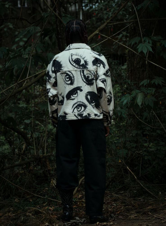 chaqueta unisex eyes storm