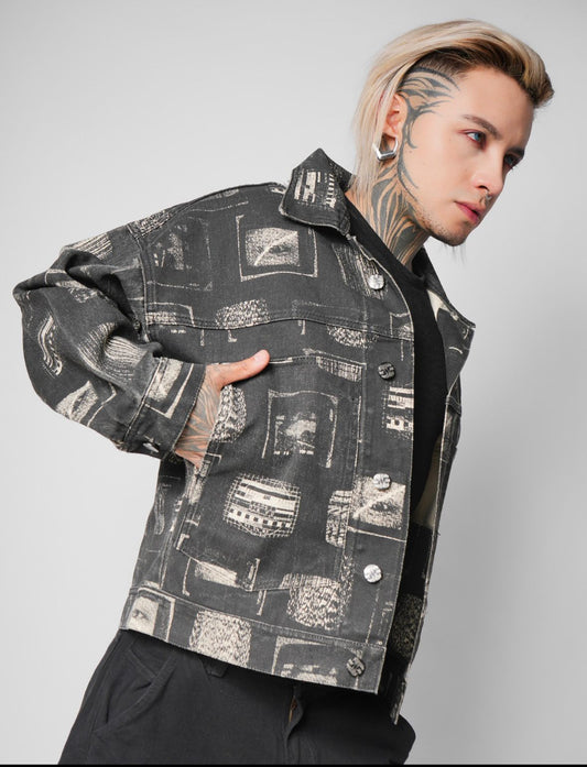 CHAQUETA UNISEX RETRO TV