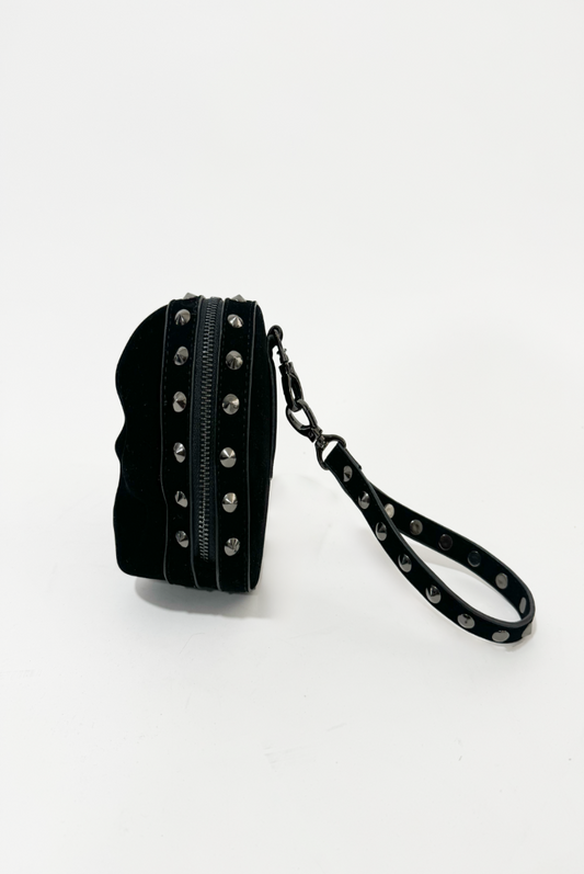 BOLSO SKULL GAMUZA